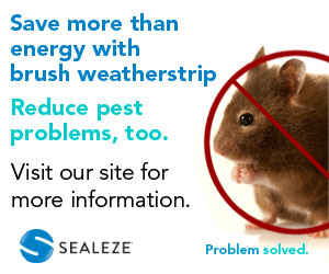 Sealeze Brush Weatherstrip. Click here to learn more...