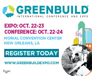 GreenBuild. Expo: Oct. 22-23, Conference: Oct. 22-24. Morial Convention Center. New Orleans, LA Greenbuild International Conference and Expo. Register Today >