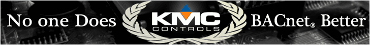 No one Does BACnet Better. KMC Controls. Click here>