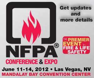 NFPA Conference and Expo. June 11-14, 2012. Las Vegas, Mandalay Bay Convention Center.