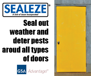 Sealeze. Seal out weather and deter pests around all types of doors.
