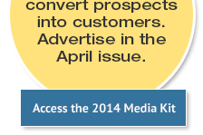 Advertise in the September issue.