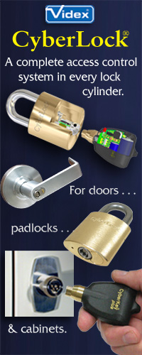 Videx, CyberLock - A complete access control system in every lock cylinder.