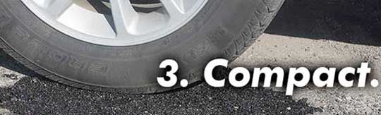 Step 3, Compact