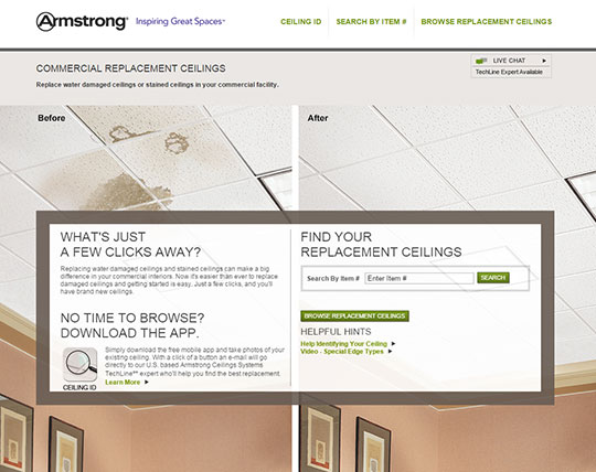 Armstrong Replacement Ceilings