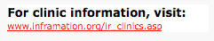 For clinic information, click here.