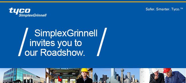 SimplexGrinnell invites you to our Roadshow.