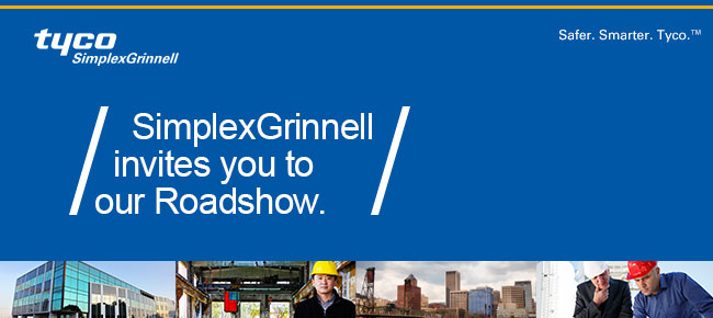SimplexGrinnell invites you to our Roadshow.