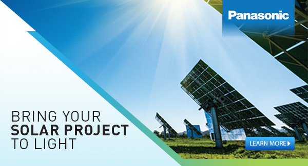 Panasonic - Bring your solar project to light.