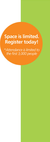 Space is limited. Register today!