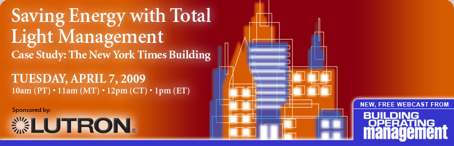 Saving Energy with Total Light Management Webcast