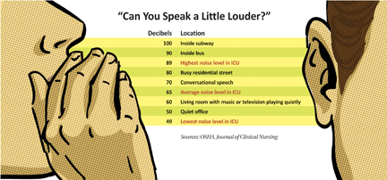 speak louder graphic