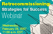 Retrocommissioning: Strategies for Success Webinar