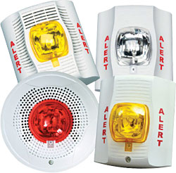 Lens Strobes and Speaker Strobes: System Sensor