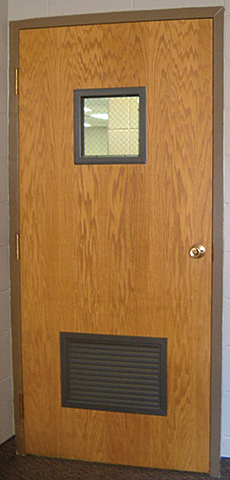 Fire Door Window Kit: Air Louvers Inc.