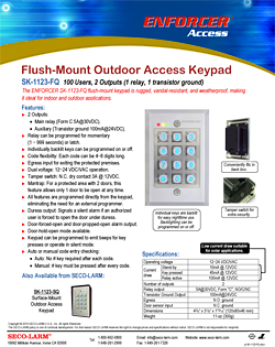 Access Control Keypad: Seco-Larm
