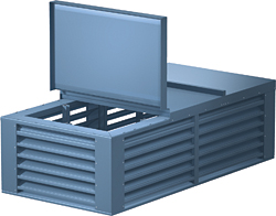 Louvered Penthouses: The Airolite Co. LLC