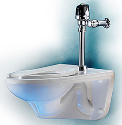 Flushometer: Sloan Valve Co.