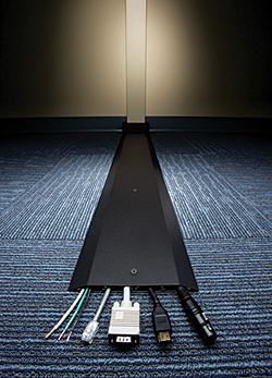 Overfloor Raceway: Legrand/Wiremold