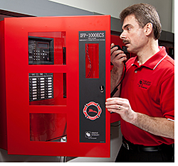 Emergency Communications System: Silent Knight by Honeywell