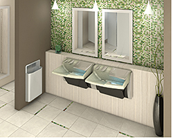 Lavatory: Bradley Corp.
