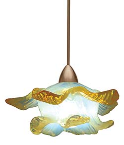 Opalescent Pendants: WAC Lighting