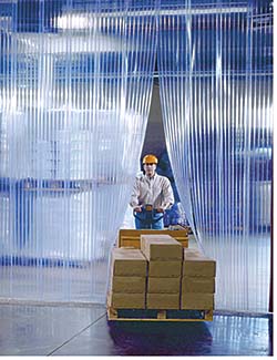 Vinyl Strip Doors: Verilon Vinyl