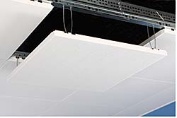 Spring Ceiling Panels: Chicago Metallic Corp.