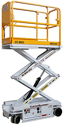 Scissor Lift: Custom Equipment Inc.
