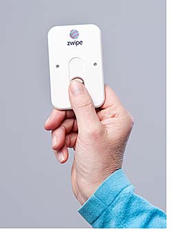 Biometric Access Card: Zwipe AS