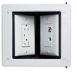 Recessed TV Box: Legrand/Pass & Seymour