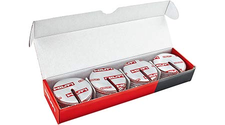 Firestop Discs Install Quickly and Easily: Hilti