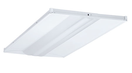 LED Troffer Designed for Restricted Plenum Spaces: Columbia Lighting