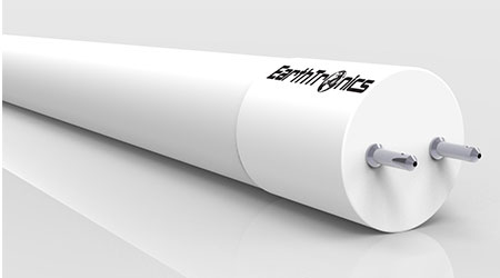 LED Linear Tube Serves as Replacement for T8 Fluorescent Lamps: EarthTronics