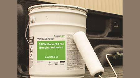 EPDM Bonding Adhesive is Solvent-Free: GenFlex Roofing Systems