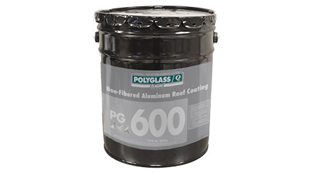 Roof Coating Forms a Metallic Shield on Substrate: Polyglass