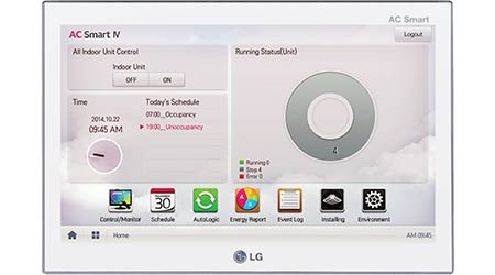 Central Controller Commands Up to 128 Devices: LG