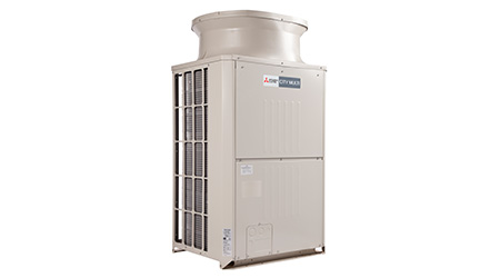 Outdoor Units Feature Efficient Heat Exchanger: Mitsubishi Electric