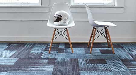 Carpet Tile Offers Custom Color Matching: Bentley