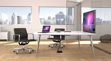 Cable Management Solution Virtually Disappears Under Carpet: Connectrac