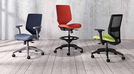 Task Chair Options Accommodate Flexibility: HON