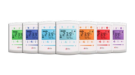 Thermostat Features WiFi and enOcean Capabilities: Delta Controls