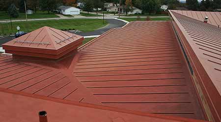 Thermoplastic Roofing Simulates the Look of Metal: FiberTite