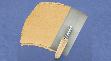 Air Barrier is Trowel Applied: Sto