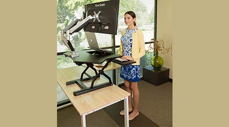 Sit-stand Riser: Loctek