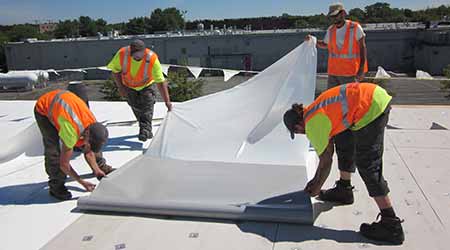 Self-adhered PVC Membrane: Sika Sarnafil