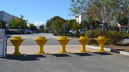 Portable Bollard: Delta Scientific