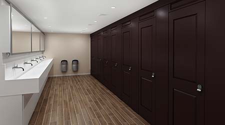 Restroom Partition: Scranton Products