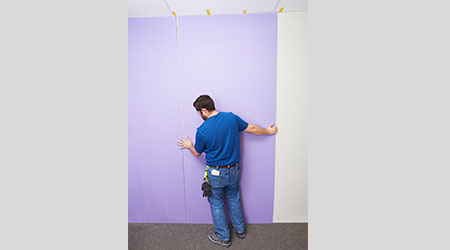 Sound-damping Gypsum Board: National Gypsum