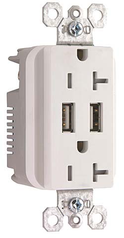 USB Chargers: Legrand/Pass & Seymour